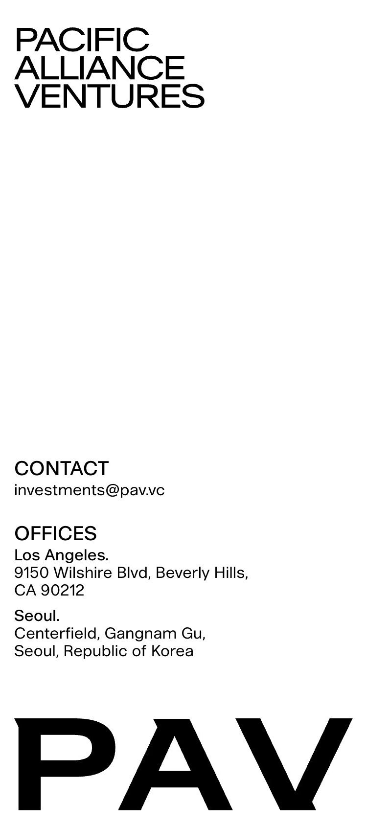 Pacific Alliance Ventures