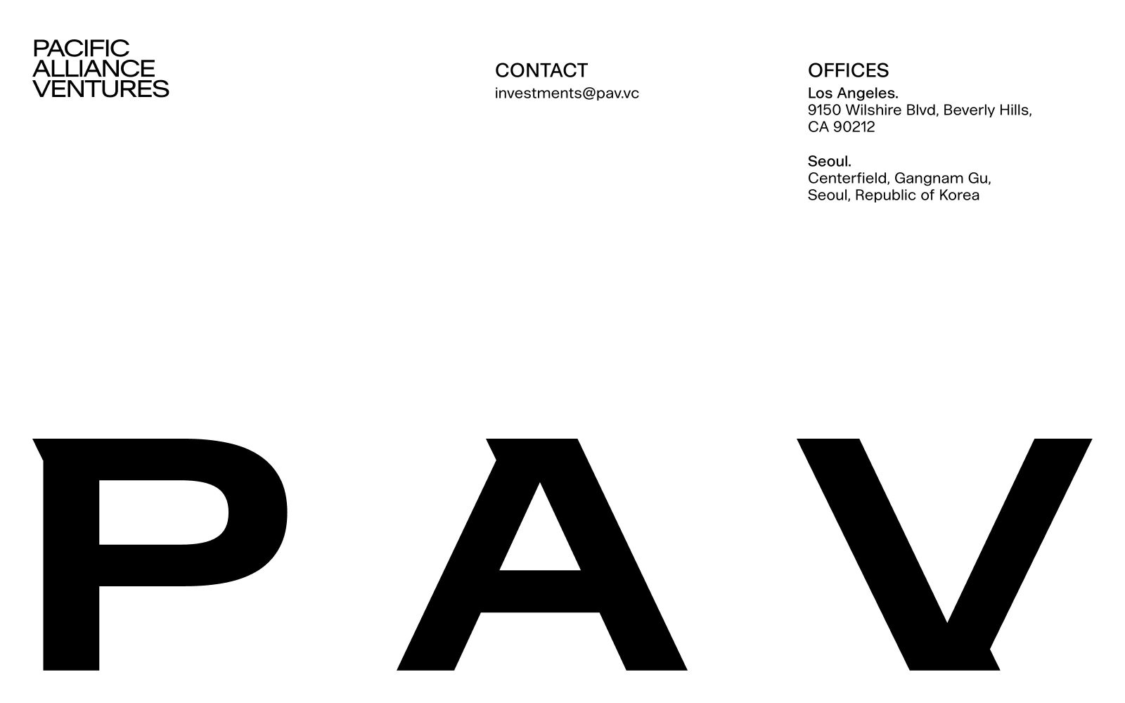 Pacific Alliance Ventures